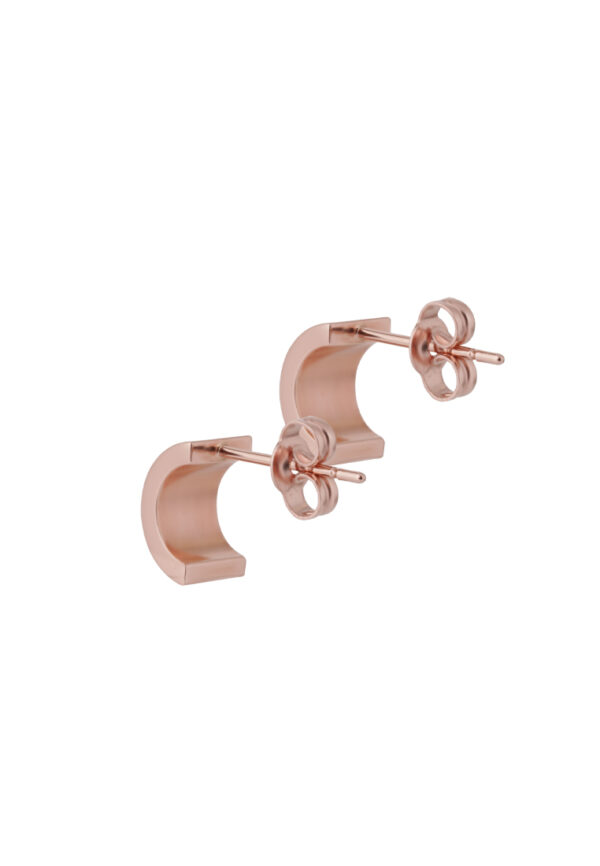 MOP Charming Earrings in 18K Rose Gold
