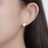 MOP Charming Earrings in 18K Rose Gold