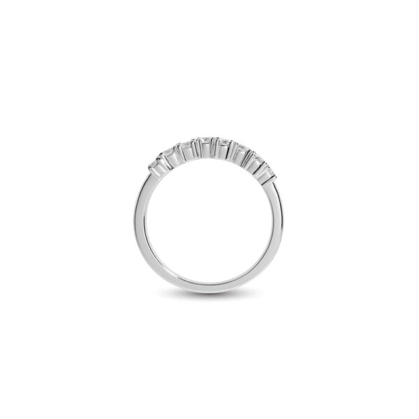 Le Lumiere ETERNITY Ring in 18K White Gold