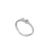 Diamond Ring in 18K White Gold