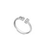 Diamond Ring in 18K White Gold