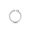 Diamond Ring in 18K White Gold