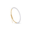 Pearl with MOP Bangle in 18K Yellow Gold