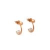 The Ethereal Pearl Earrings 18K Rose Gold