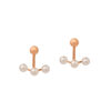 The Ethereal Pearl Earrings 18K Rose Gold