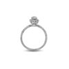 Le Lumiere PRINCESS Ring in 18K White Gold