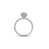 Le Lumiere PRINCESS Ring in 18K White Gold