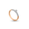 Promesse Ring in 18K Dual-Tone