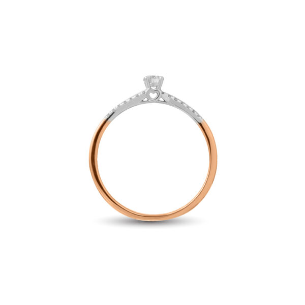 Promesse Ring in 18K Dual-Tone