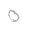 Diamond Ring in 18K White Gold