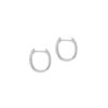 Diamond Earrings in 18K White Gold