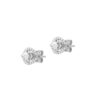 Diamond Earrings in 18K White Gold