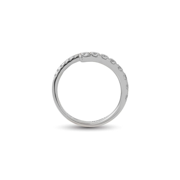 Le Lumiere ETERNITY Ring in 18K White Gold