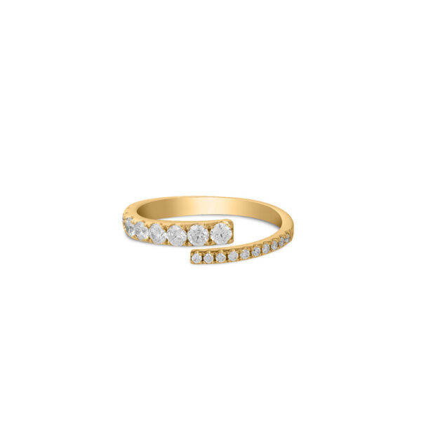Le Lumiere ETERNITY Ring in 18K Yellow Gold