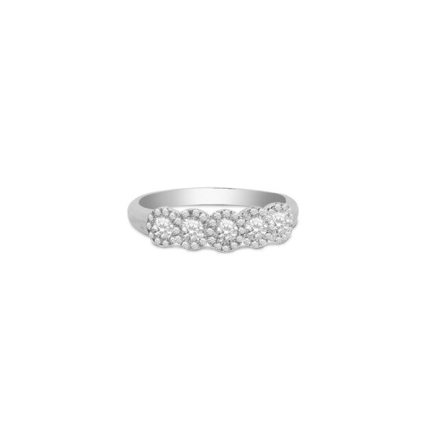 PROMESSE Ring in 18K White Gold
