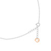 Diamond Necklace in 18K White and Rose Gold