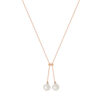 Pearl Necklace in 18K Rose Gold