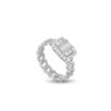 Diamond Ring in 18K White Gold