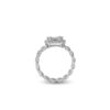 Diamond Ring in 18K White Gold