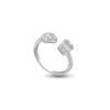 Diamond Ring in 18K White Gold