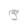 Diamond Ring in 18K White Gold