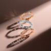 ETERNITY Trio Ring In White Gold
