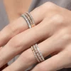 ETERNITY Trillium Ring In Tri-Tone