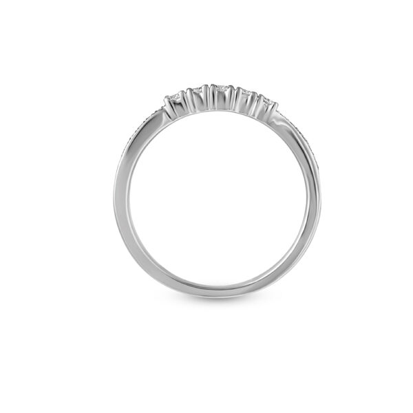 ETERNITY Fancy Ring in White Gold