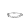 ETERNITY Fancy Ring in White Gold