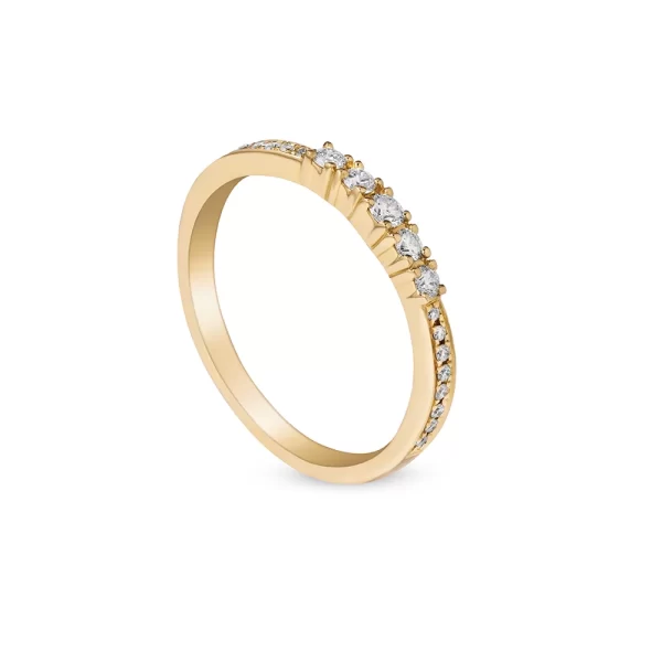 ETERNITY Fancy Ring in Yellow Gold