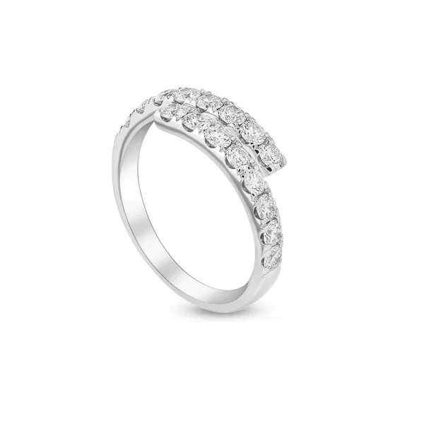 ETERNITY Layer Ring in White Gold