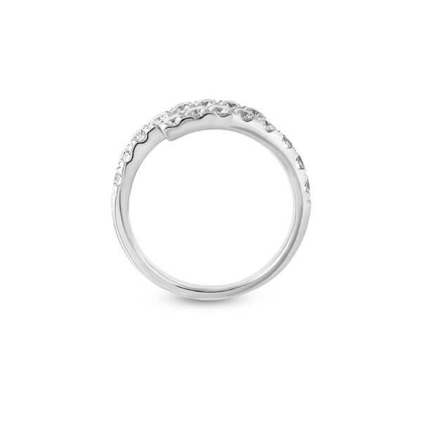 WBG-Mother's Day ETERNITY Layer Ring in White Gold