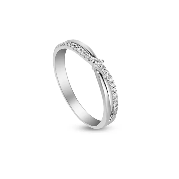 INFINITI Ring In White Gold