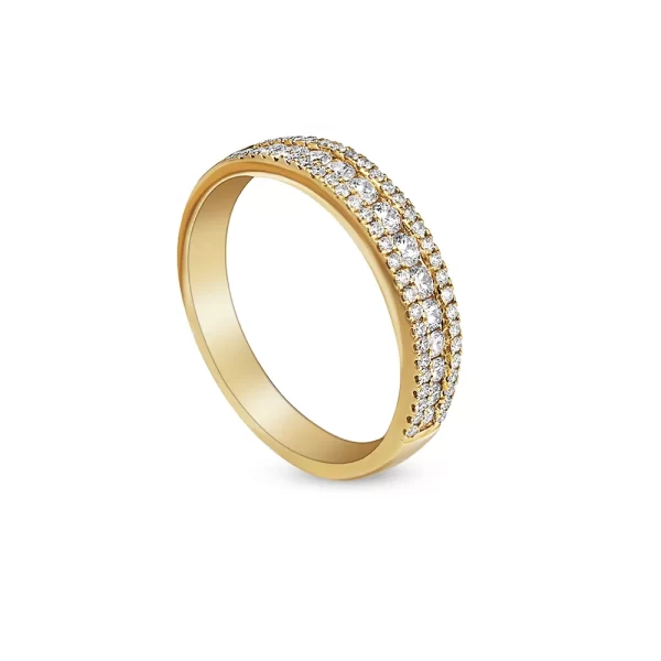 ETERNITY Ring In Yellow Gold
