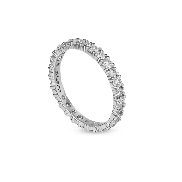Full ETERNITY Ring In White Gold