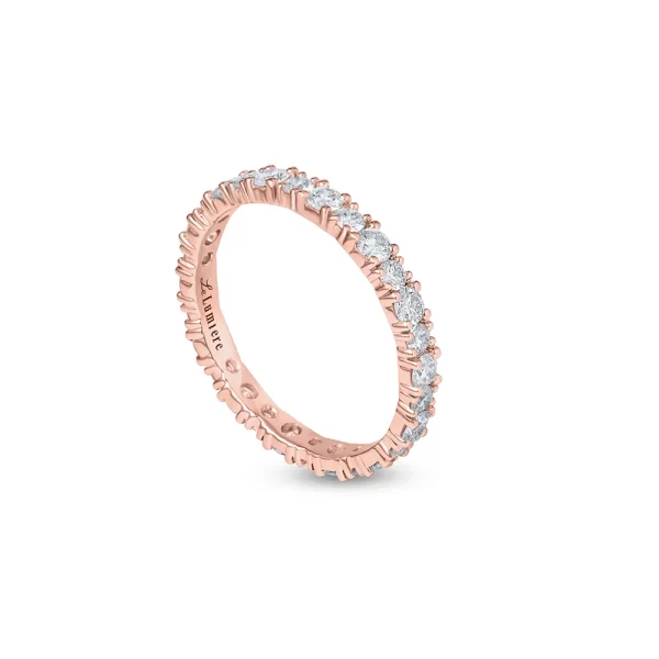 Full Eternity Ring in Rose Gold