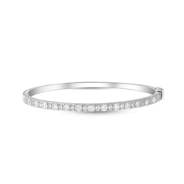 ETERNITY Bangle in White Gold