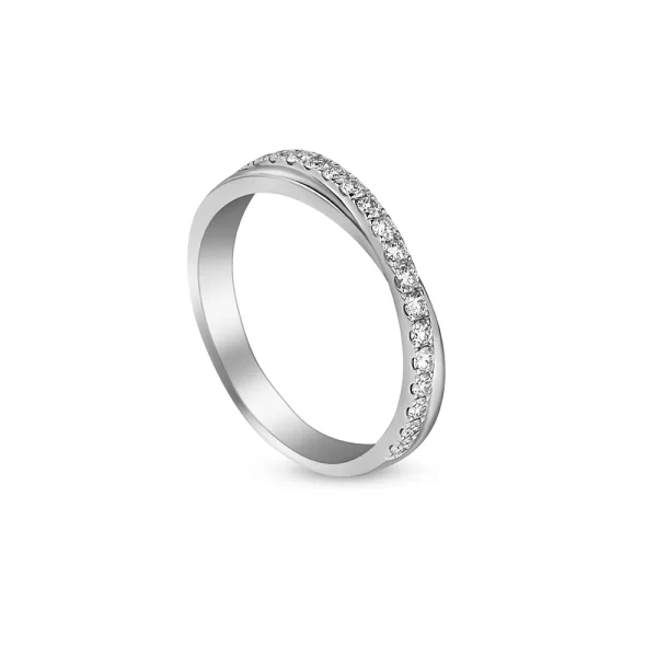 INFINITI Ring In White Gold