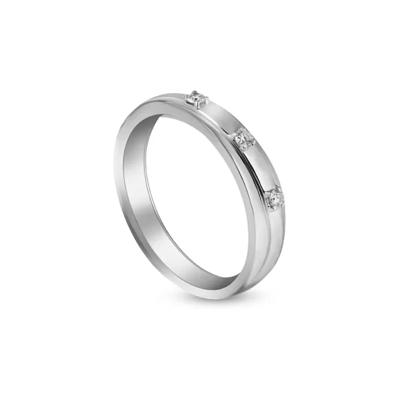 INFINITI Ring In White Gold