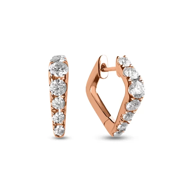 ETERNITY Earrings in Rose Gold