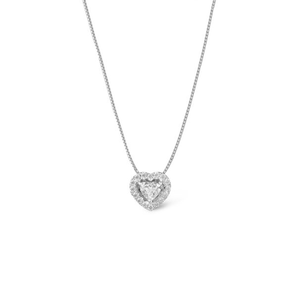 PROMESSE Pendant in 18K  White Gold