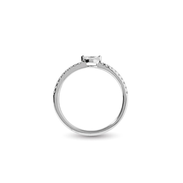 Diamond Ring in 14K  White Gold
