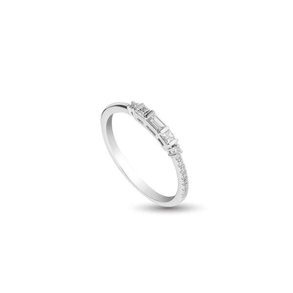 Diamond Ring in 14K  White Gold