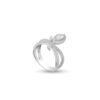 Diamond Ring in 18K White Gold