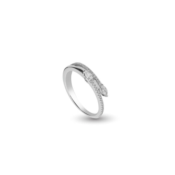 Diamond Ring in 14K White Gold