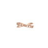 Criss-Cross Ring In 18K Rose Gold