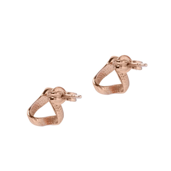 Geometrical Earrings in 18K Rose Gold