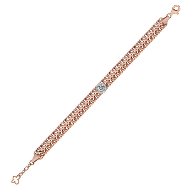 Diamond Bracelet in 18K Rose Gold