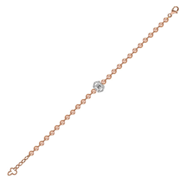 Diamond Bracelet in 18K Rose Gold