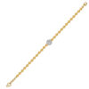 Diamond Bracelet in 18K Yellow Gold